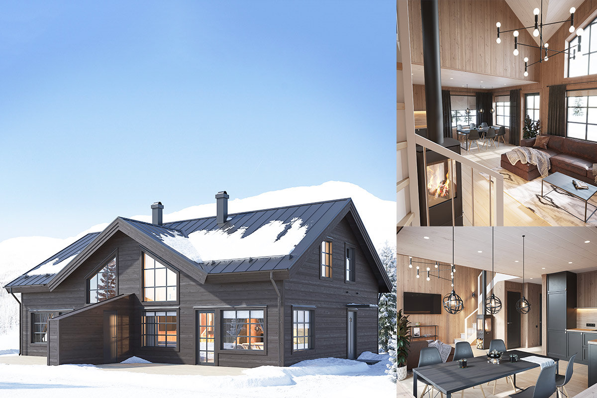 fjällhus i storlien