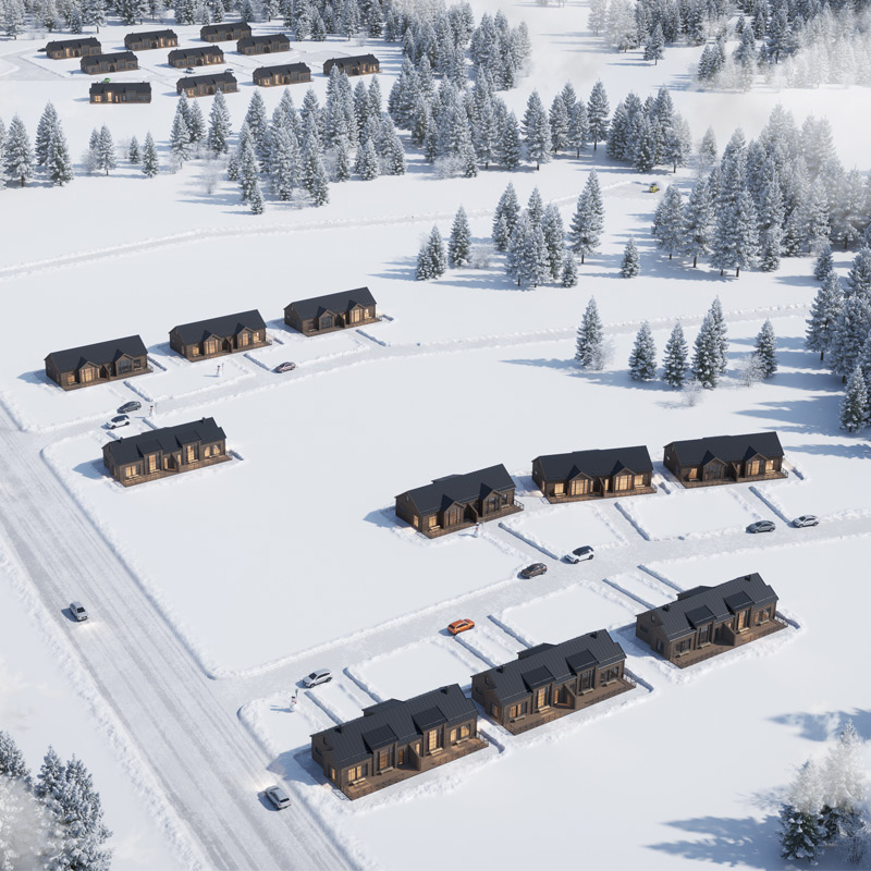 Fjällhus Solbacken i Storhogna