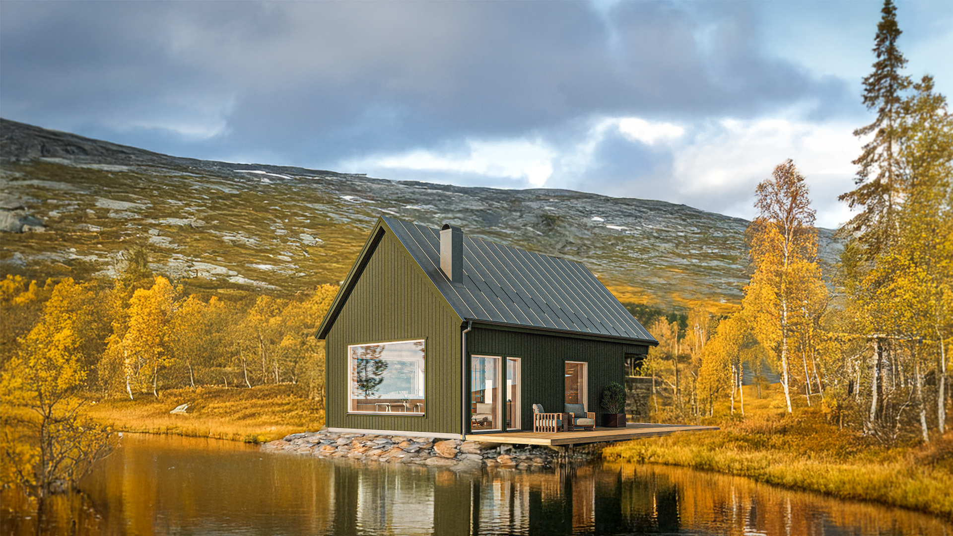 Bild av husmodellen Lillåsen